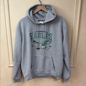 NFL Philadelphia Eagles Hooded Sweatshirt size Large